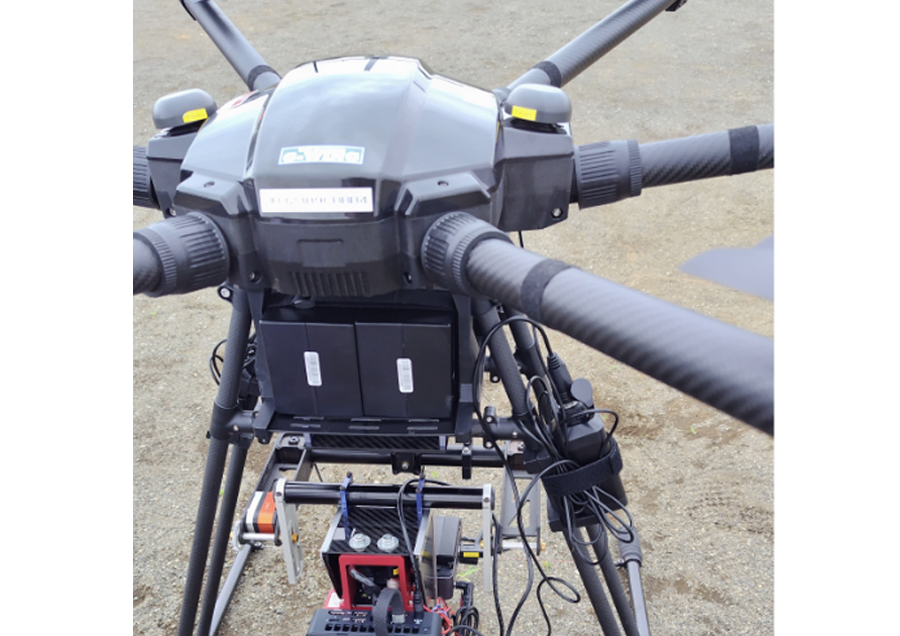 Development of hyperspectral drone systems